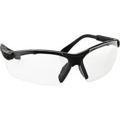 Gestellbrille schwarz/transparent