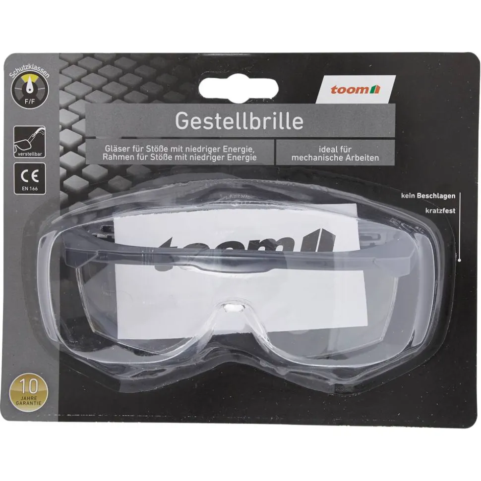 Gestellbrille verstellbar Klasse F/F