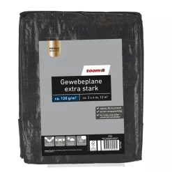 Gewebeplane extra stark 3 x 4 m 120 g/m²