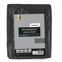 Gewebeplane extra stark 4 x 5 m 120 g/m²
