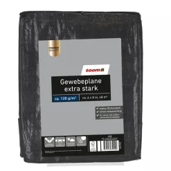 Gewebeplane extra stark 6 x 8 m 120 g/m²