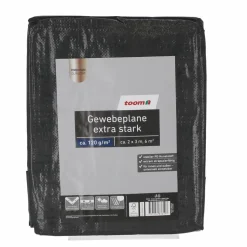 Gewebeplane extra stark 2 x 3 m 120 g/m²