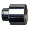 Gewindefitting verchromt, 1/2" IG x 3/8" AG
