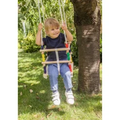 Gitterschaukel 'Outdoor Active' Naturholz 30 x 30 cm