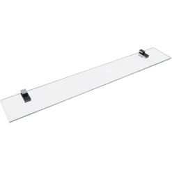 Glasablage klar 80 x 12 cm