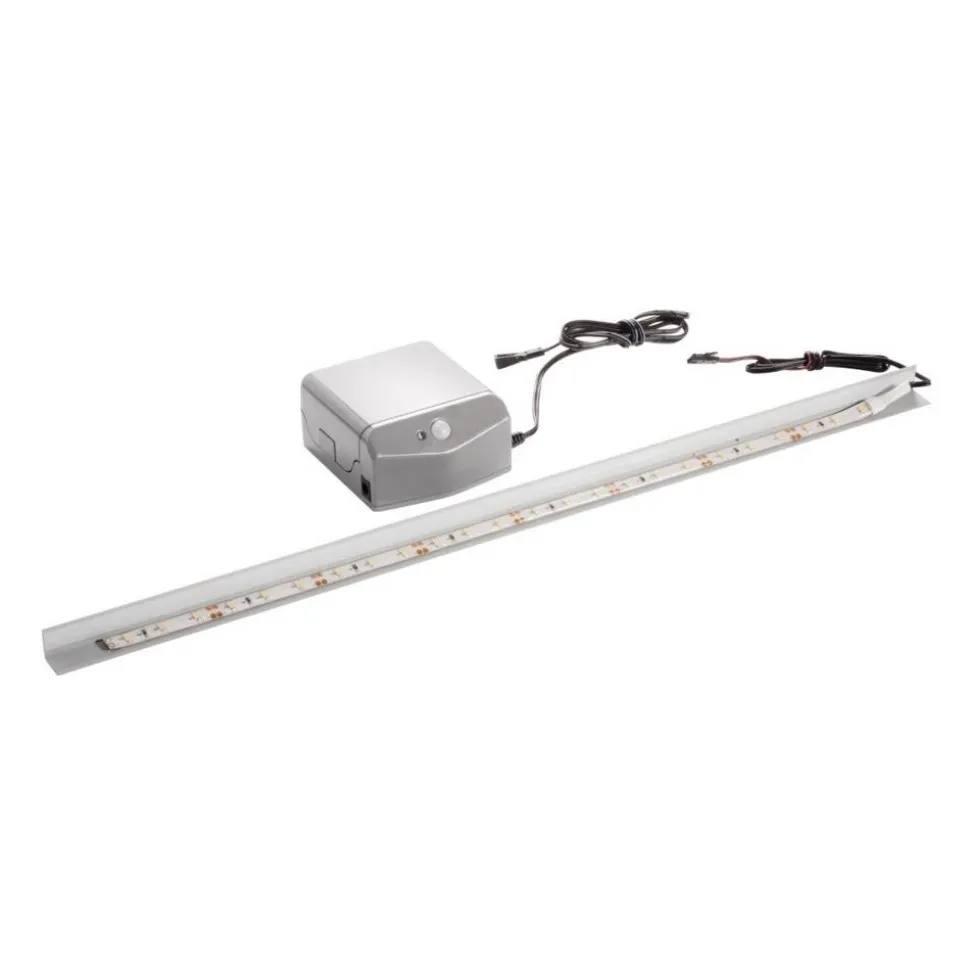 Glasbecken mit Unterschrank 'SBC' Hahnloch links weiß/anthrazit 45 x 61,5 x 25 cm