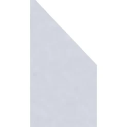 Glaselement 'System' matt 90 x 180/90 cm