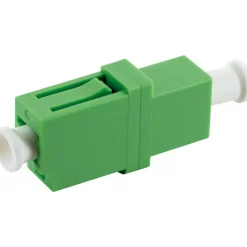 Glasfaseradapter 'LC-Simplex' ohne Flagge grün