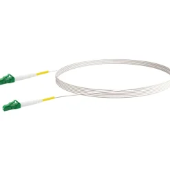 Glasfaserkabel LC/APC-zu-LC/APC weiß 5 m
