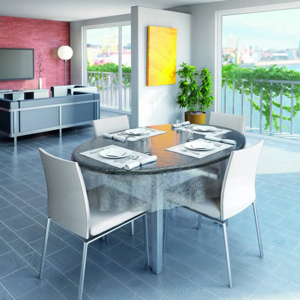Glasklarfolie 'Paradiso' finn-transparent 140 cm