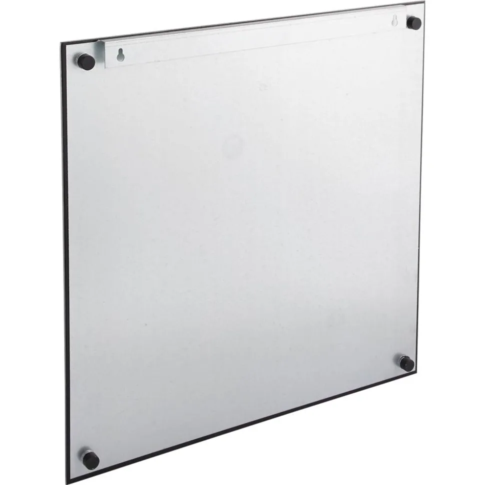 Glas-Memoboard 40 x 40 cm, schwarz