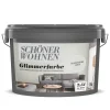 Glimmerfarbe 'Silvershine Grey' hellgrau matt 2,5 l