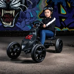 Go-Kart 'Venom' schwarz ab 5 Jahre