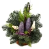 Grabschale brombeere Nobilis-Tanne 40 x 30 cm