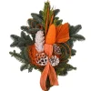 Grabstrauß orange 60 x 40 cm