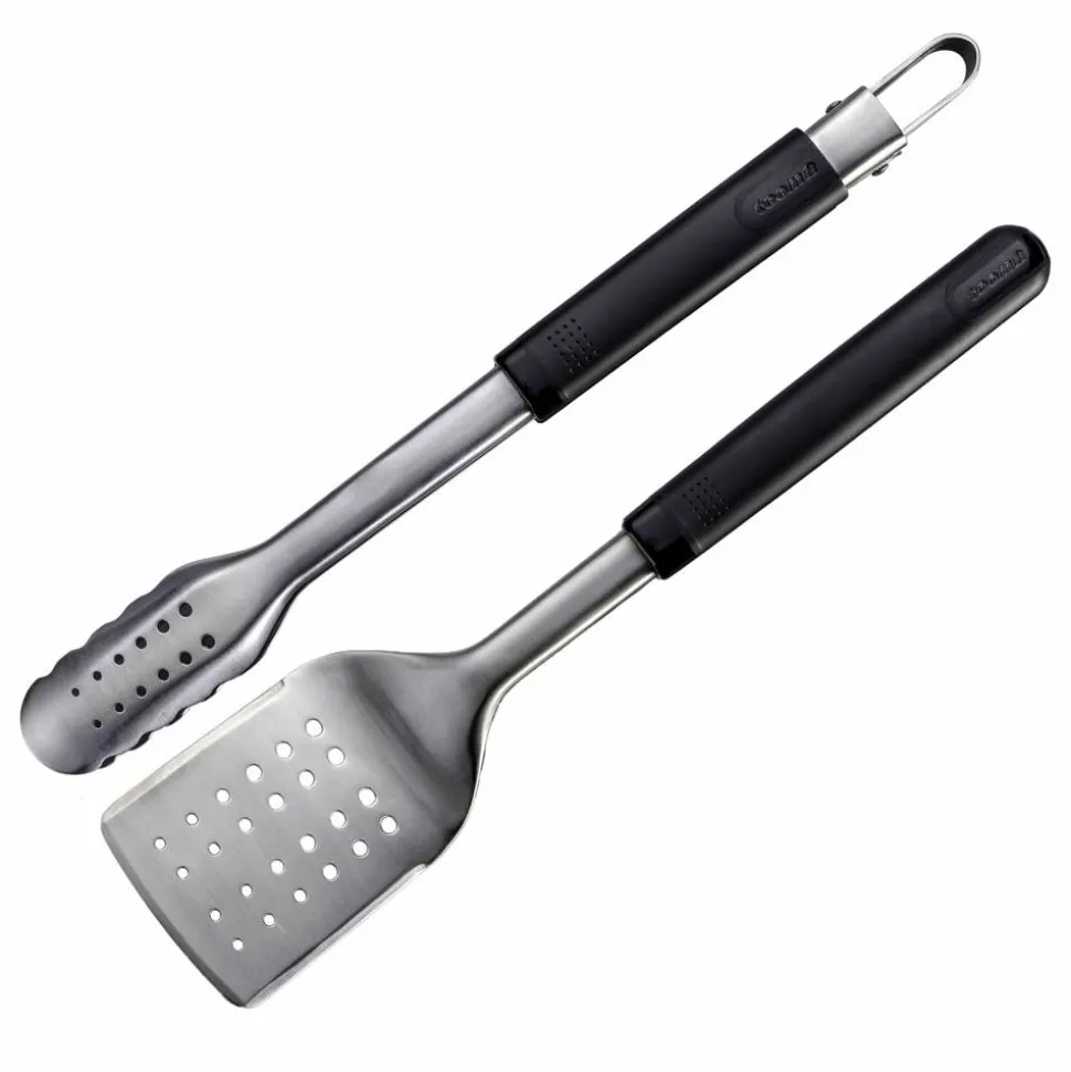 Grillbesteck-Set Edelstahl 2-teilig
