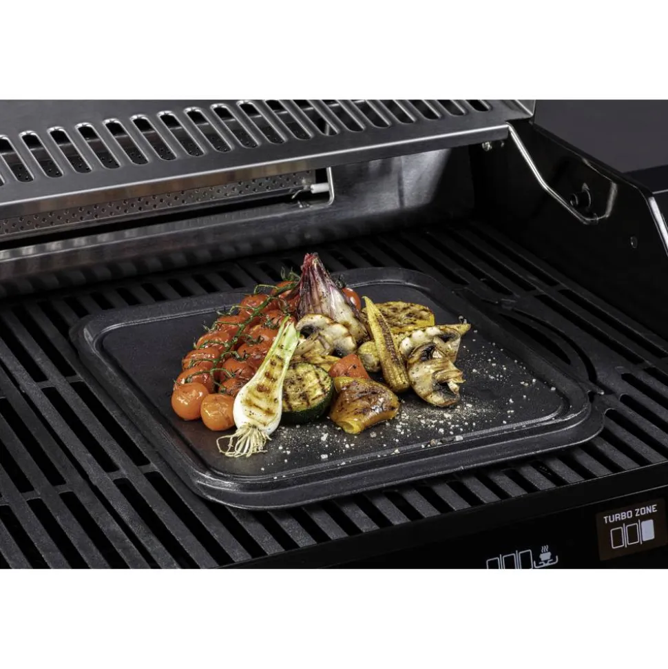 Grillplatte Gusseisen 31 x 26,5 cm