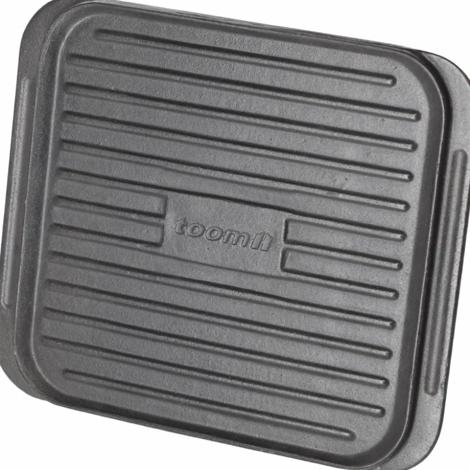 Grillplatte Gusseisen 31 x 26,5 cm