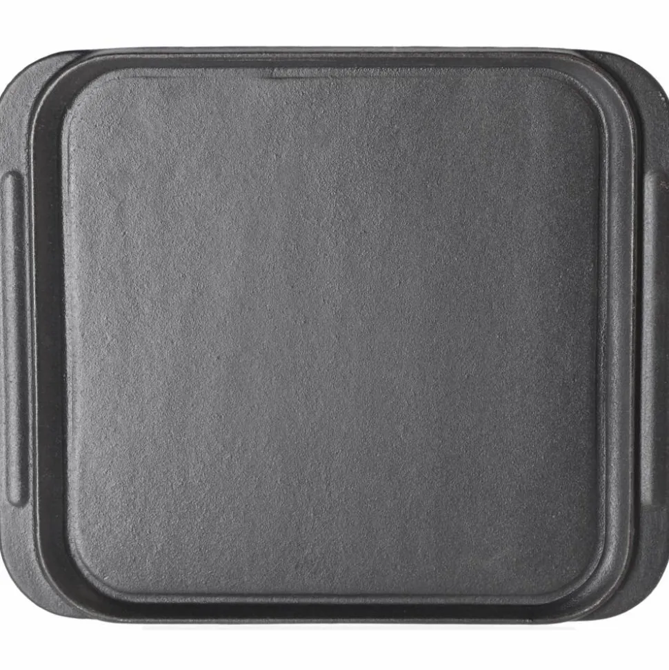 Grillplatte Gusseisen 31 x 26,5 cm