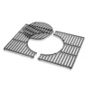 Grillrost-Einsatz 'Gourmet BBQ-System' Gusseisen 44,45 x 60,71 cm