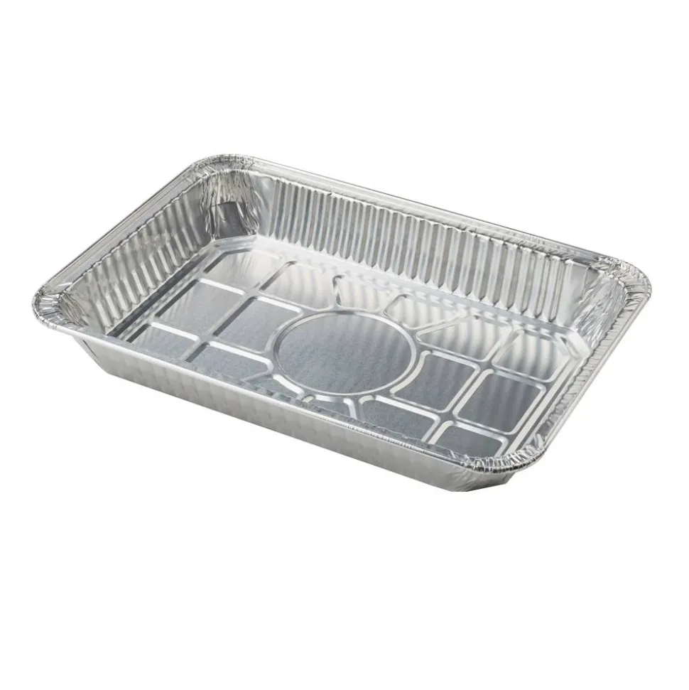 Grillschalen Aluminium 33 x 23 x 5 cm, 5 Stück