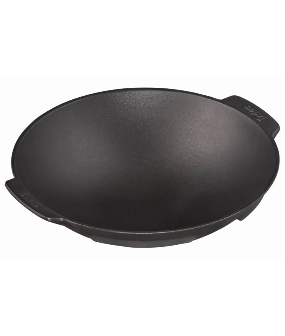 Grill-Wok 'Switch Grid' 38,5 x 35 x 10 cm Gusseisen schwarz