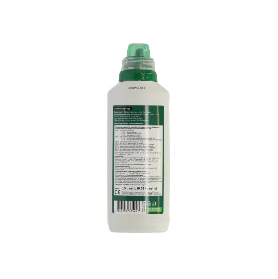 Grünpflanzen- und Palmendünger 500 ml