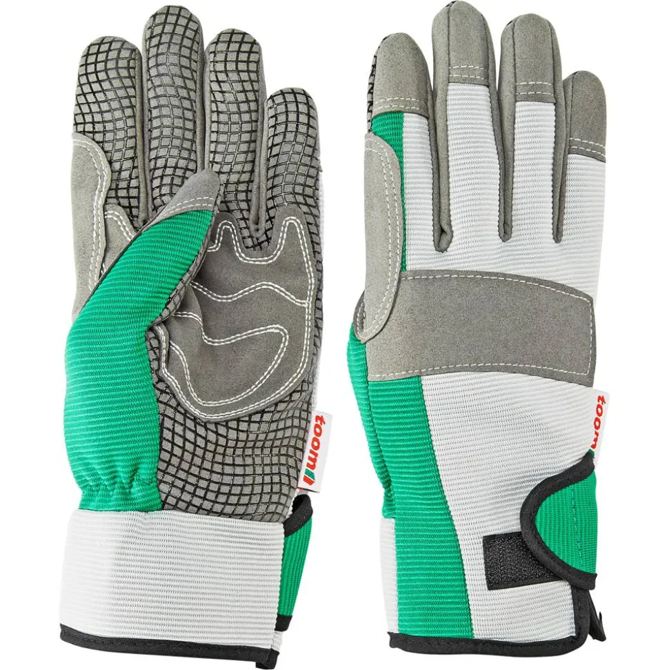 Gärtnerhandschuhe grün/grau Gr. 8