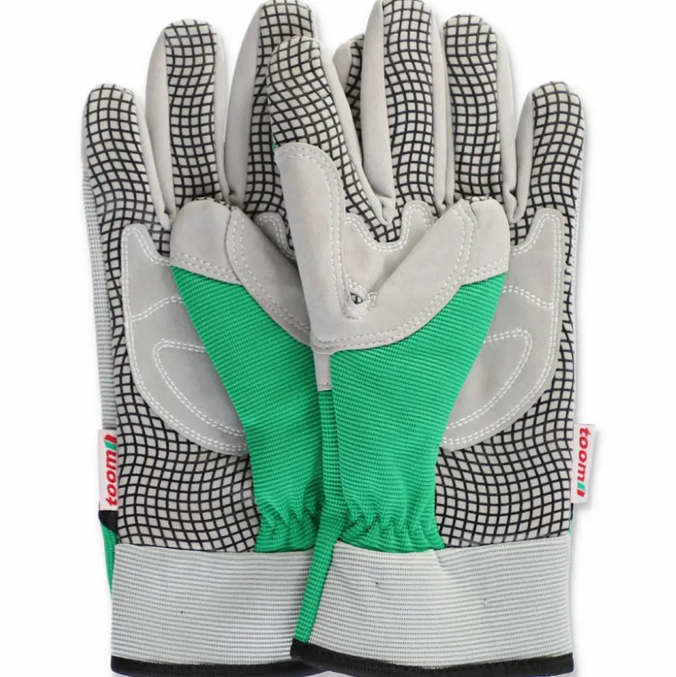 Gärtnerhandschuhe grün/grau Gr. 10