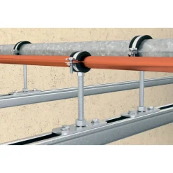 Grundplatte 'GPL M8' Stahl 80 x 30 mm
