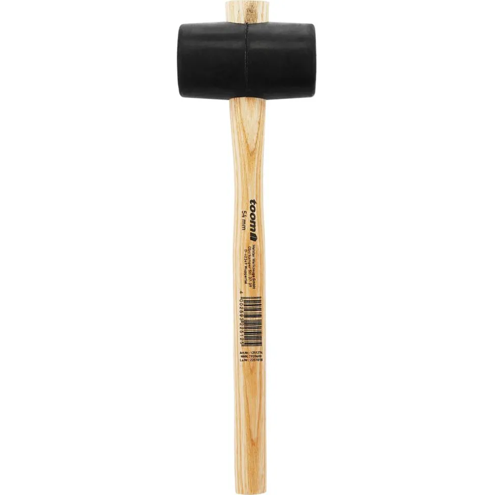 Gummihammer schwarz Ø 54 mm