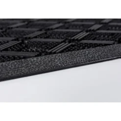 Gummimatte 'Dynamic' schwarz 45 x 75 cm