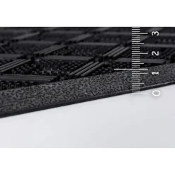 Gummimatte 'Dynamic' schwarz 45 x 75 cm