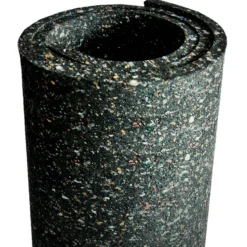 Gummimatte schwarz 60 x 60 x 1 cm