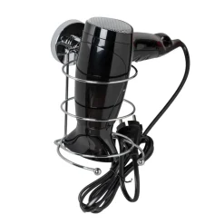 Haartrocknerhalter 'Vacuum-Loc' verchromt glänzend