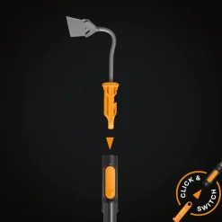 Hacke 'OneClick' ohne Stiel 18,5 cm