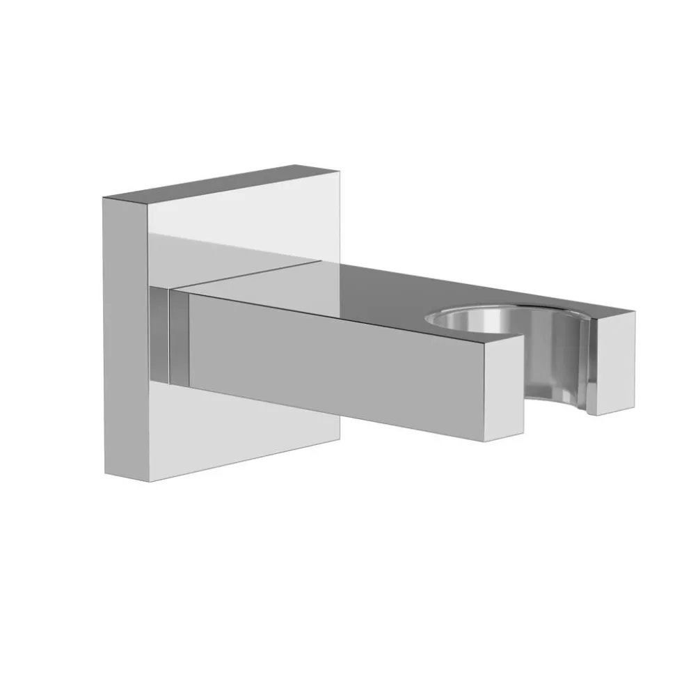 Handbrausehalter chromfarben 7,5 cm