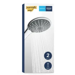 Handbrause 'Vitalio Joy 110 Duo' chromfarben 2 Strahlarten