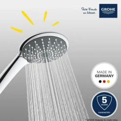 Handbrause 'Vitalio Joy 110 Duo' chromfarben 2 Strahlarten