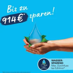 Handbrause 'Vitalio Start 110' chromfarben 2 Strahlarten