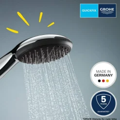 Handbrause 'Vitalio Start 110' chromfarben 2 Strahlarten