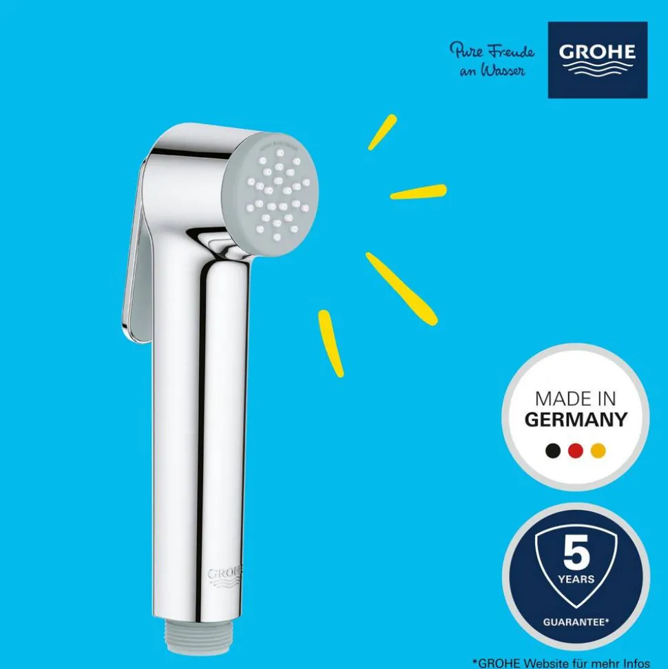 Handbrause 'Vitalio Trigger Spray 30' chromfarben 1 Strahlart