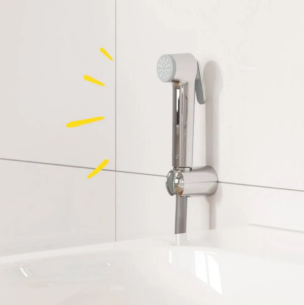 Handbrause 'Vitalio Trigger Spray 30' chromfarben 1 Strahlart