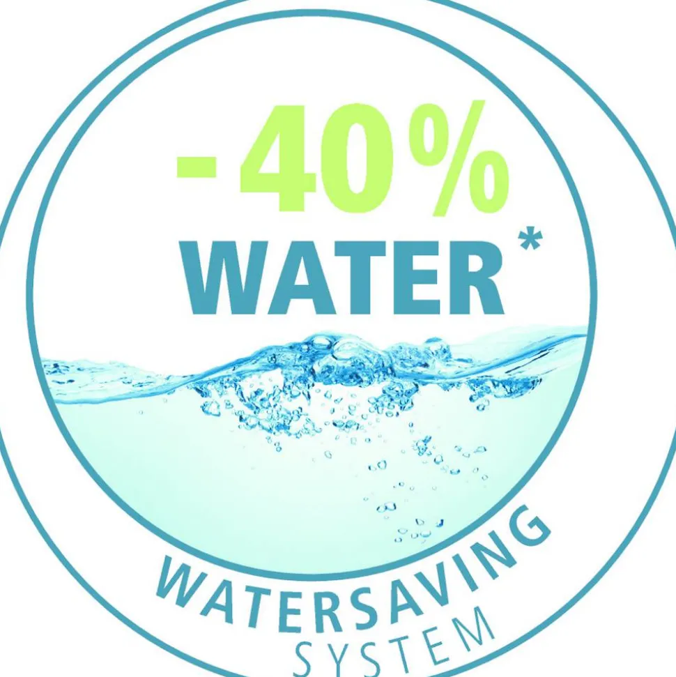Handbrause 'Watersaving' verchromt rund Ø 9,6 cm