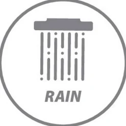 Handbrause 'Watersaving' verchromt rund Ø 11 cm