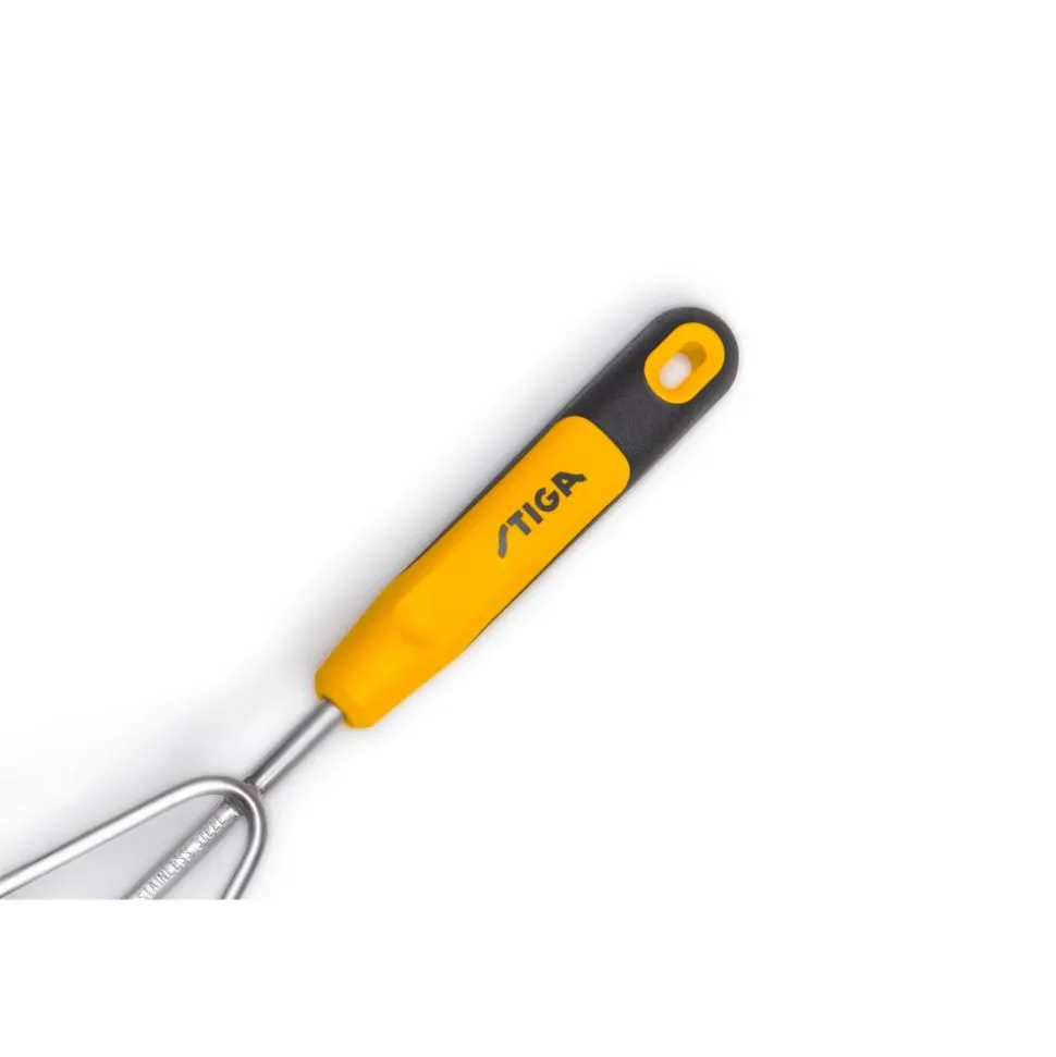 Handgrubber gelb 3 Zinken 29 cm