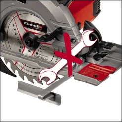 Handkreissäge 'TE-CS 190/1' 1500 W, Ø 190 mm