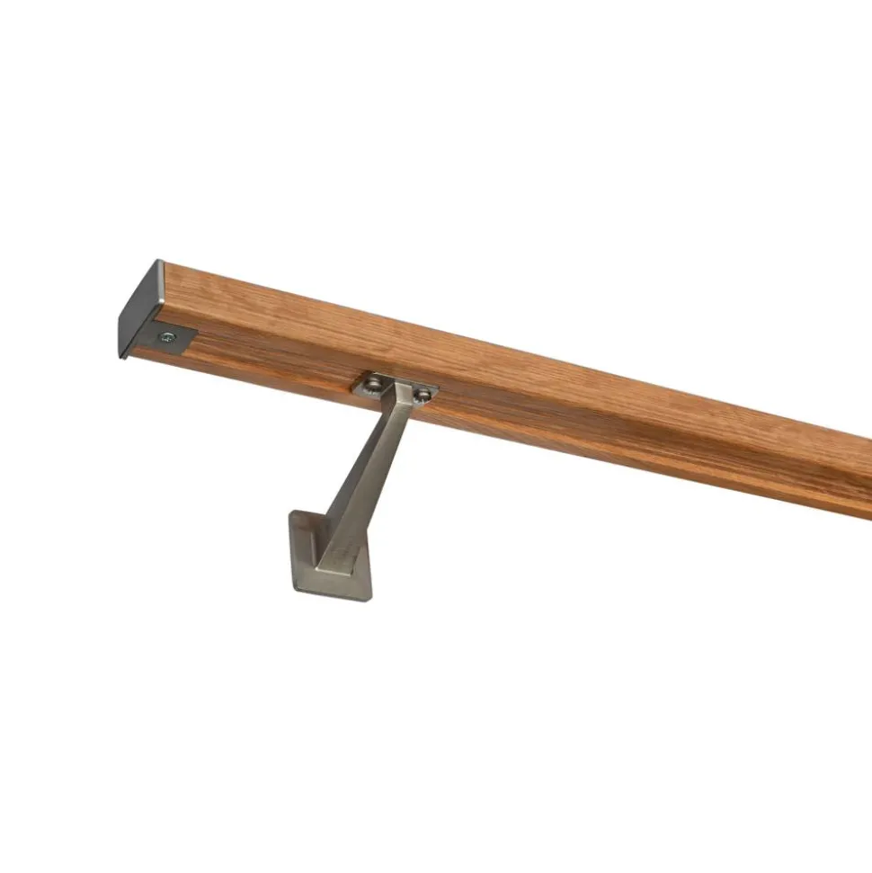 Handlauf 'B121' CubeRail Eiche roh 50 x 25 x 2000 mm