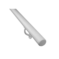Handlaufset 'H27' Aluminium weiß Ø 42 x 1500 mm