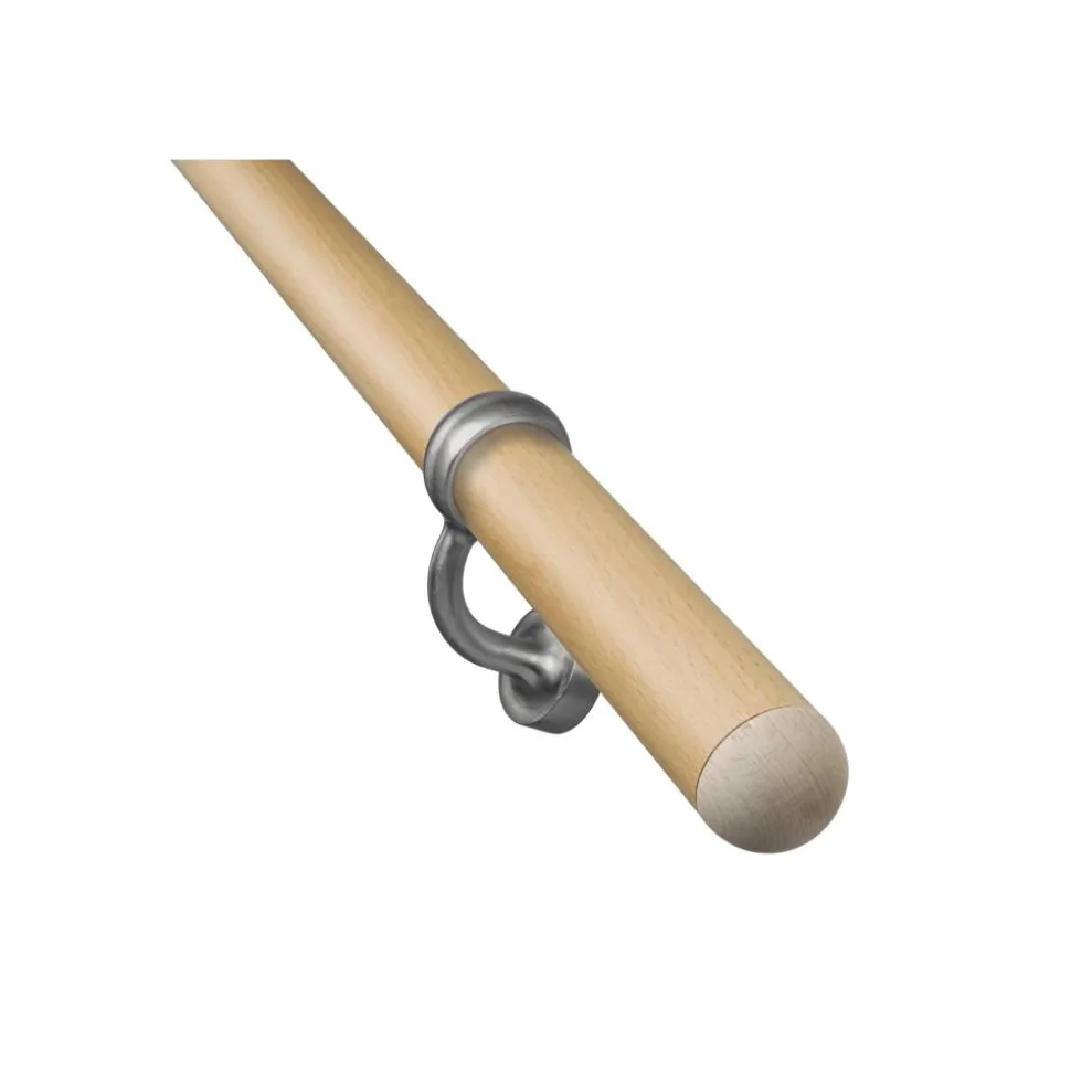 Handlaufset 'H17' Buche versiegelt Ø 42 x 1500 mm